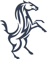 Tall Tribal Horse Sticker