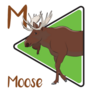 Tallest Animal Moose Sticker