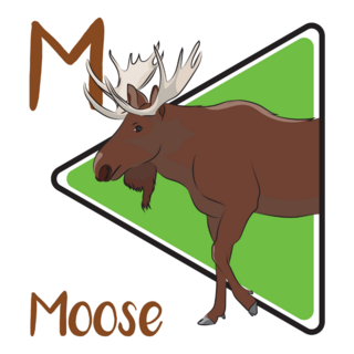 Tallest Animal Moose Sticker