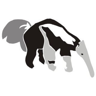 Tamandua Or Giant Anteater Sticker