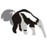 Tamandua Or Giant Anteater Sticker