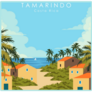 Tamarindo Costa Rica Sticker