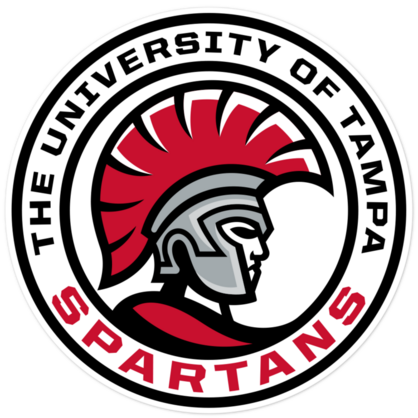 Tampa Spartans NCAA Logo Sticker