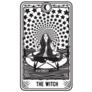 Tarot Cards The Witch Sticker