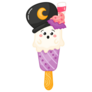 Tasty Kawaii Ice Cream Sticker