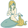 Tattoo Style Mermaid Sticker