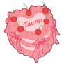 Taurus Cherry Cake Sticker