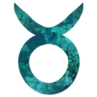Taurus Zodiac Sign Cool Pattern Sticker