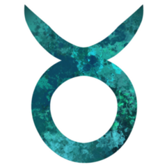 Taurus Zodiac Sign Cool Pattern Sticker