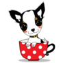 Tea Cup Chihuahua Sticker
