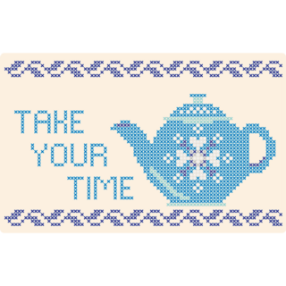 Tea Time Stitch Sticker