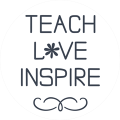 Teach Love Inspire - Teacher Quote Sticker