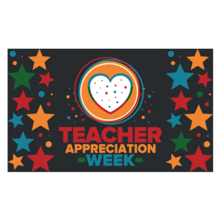 Teacher Appreciation Week Banner Sticker