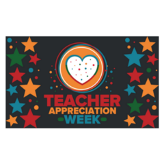 Teacher Appreciation Week Banner Sticker