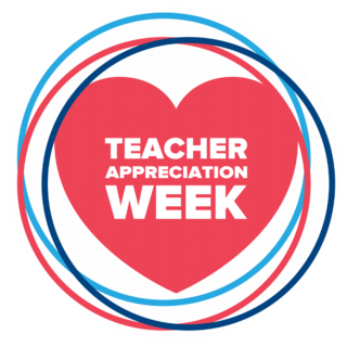 Teacher Appreciation Week Circle Sticker