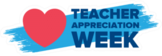 Teacher Appreciation Week Heart Illustration Sticker