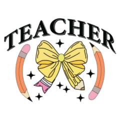 Teacher Coquette Sticker