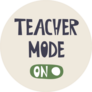 Teacher Mode On Illustration Sticker