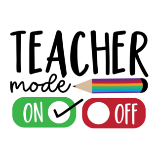 Teacher Mode On Sticker
