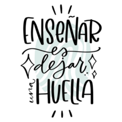 Teaching Is Leaving A Mark Spanish Sticker