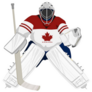 Team Canada Hockey Goalie Sticker