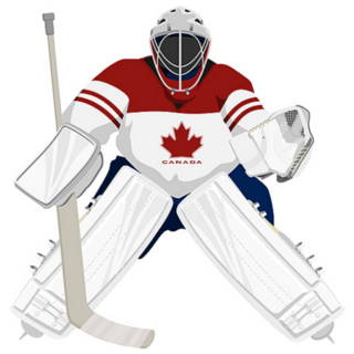 Team Canada Hockey Goalie Sticker