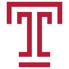 Temple University Owls NCAA Logo Sticker
