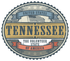 Tennessee Badge Sticker