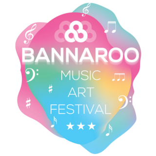 Tennessee Bonnaroo Music Art Festival Rainbow Sticker