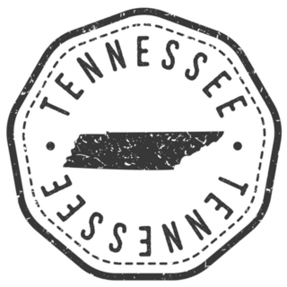 Tennessee, Postal Passport Design Sticker