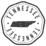 Tennessee, Postal Passport Design Sticker