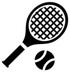 Tennis Icon Sticker