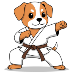Terrier Martial Arts Sticker