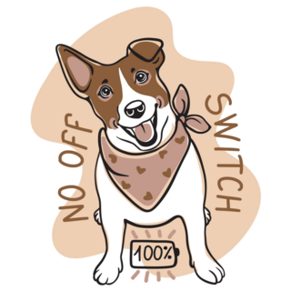 Terrier Off Switch Sticker