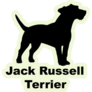 Terrier Silhouette Sticker