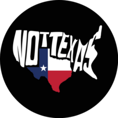 Texas Flag And Map Of USA Sticker