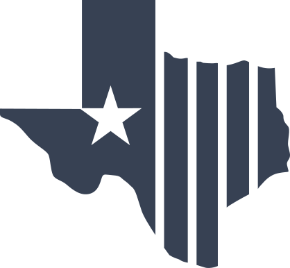 Texas Star And Stripes Sticker