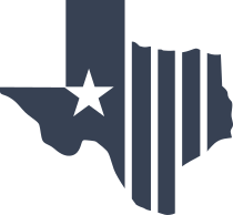 Texas Star And Stripes Sticker
