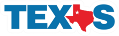 Texas State Text Sticker