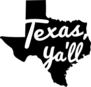 Texas Yall State Sticker
