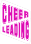 Text Cheerleading Sticker