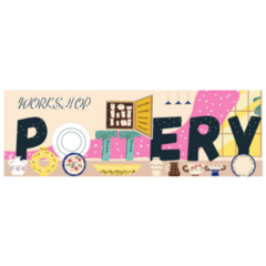 Text Pottery Sticker