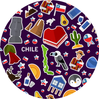 Texture Pattern Of Chile Sticker