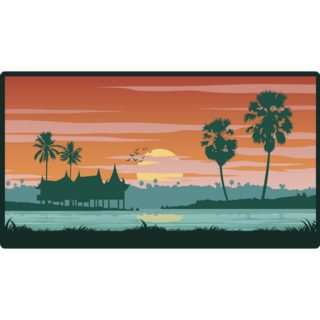 Thai Rural Life Sticker