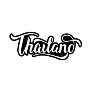 Thailand Calligraphy Sticker
