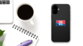 Thank You Teacher Appreciation Sticker on a Phone (New) example