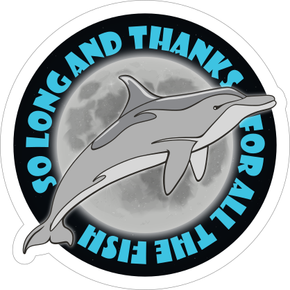 Thanks for all the Fish Sticker