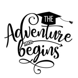 The Adventure Begins - Graduates 2022 Sticker