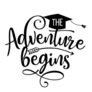 The Adventure Begins - Graduates 2022 Sticker