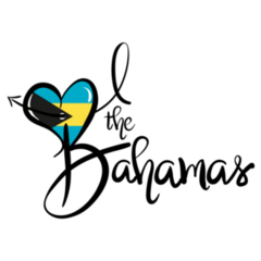 The Bahamas Love Lettering Sticker